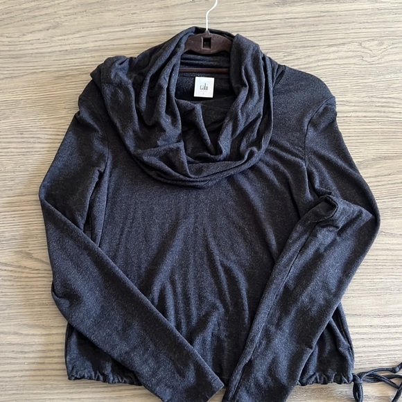 CAbi Recess Cowl neck light weight hoodie - Picture 5 of 10